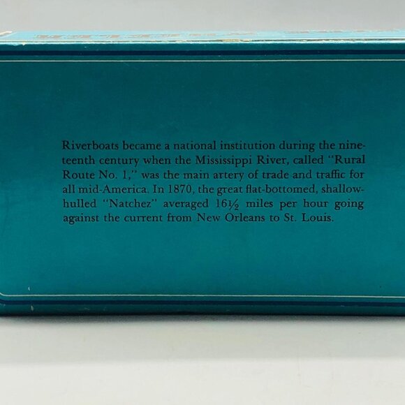 Avon for men after shave spicy Side Wheeler 5 fl.oz. brown glass steam ship READ - Picture 10 of 11